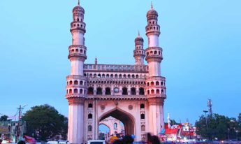 Charminar-is-a-historic-monument-in-Hyderabad